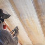 katusealuse soojustamine | pur vahu paigaldamine