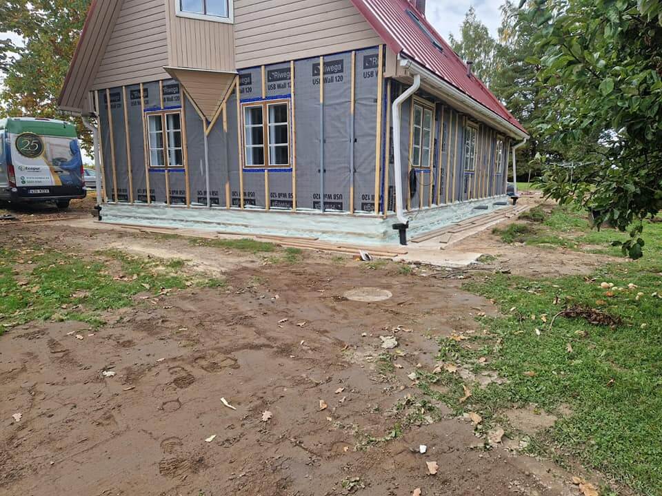 Vundamendi soojustamine pur vahuga