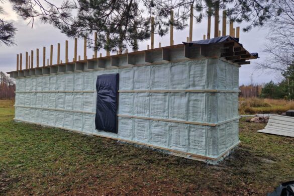 Konteineri soojustamine