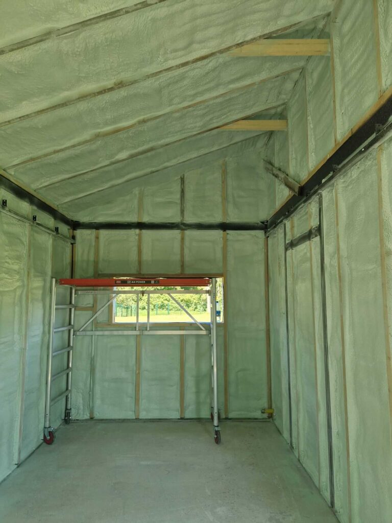 garaaži soojustamine PUR vahuga