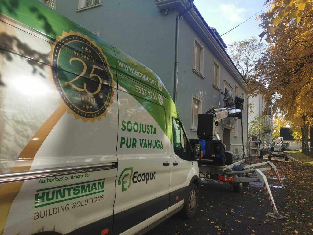 PUR vahu paigaldamise