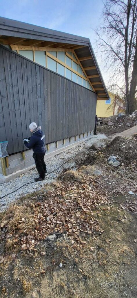 vana maja soojustamine PUR vahuga